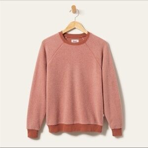 Feat BlanketBlend Crewneck Pullover Sweater in Cayenne Size Medium